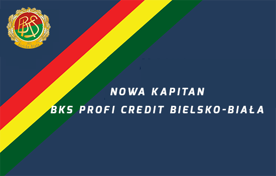 Nowa kapitan BKS PROFI CREDIT Bielsko-Biała!